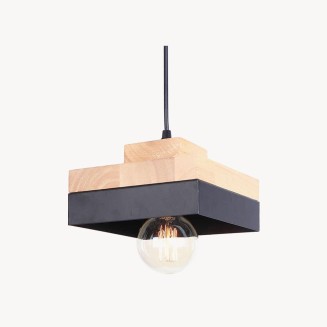 Black Aluminium shade Pendant Light