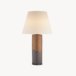 San Pio Table Lamp In White Base