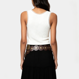 Floral Lace Knit Camisole