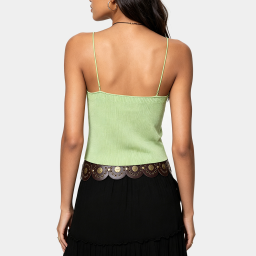 Light Green Knitted Camisole