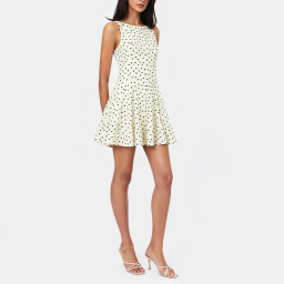 Polka Dot Sleeveless Dress