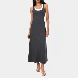 U-Neck Sleeveless Dress