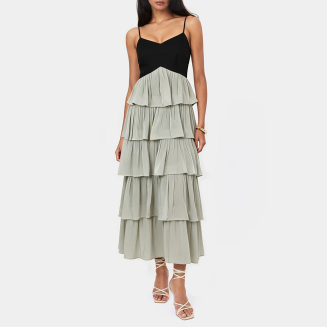 Spaghetti Strap Cake Dress